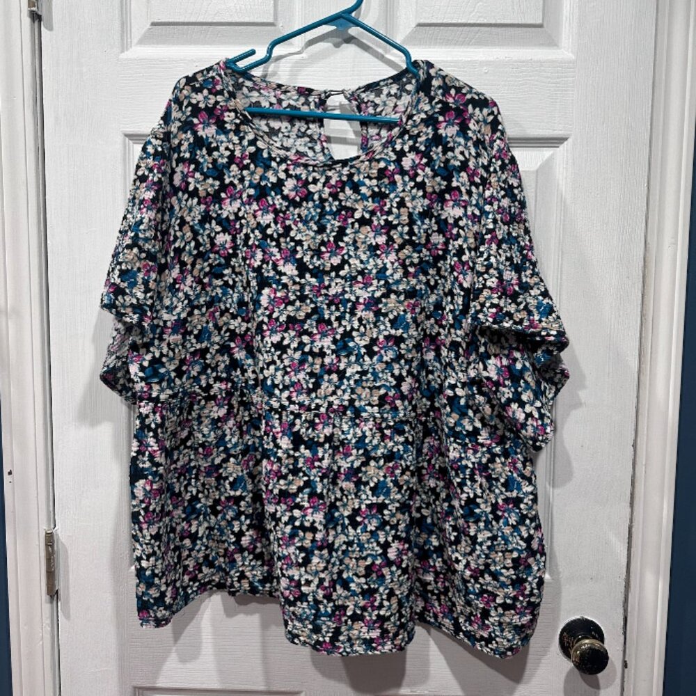 Floral Boho Blouse
